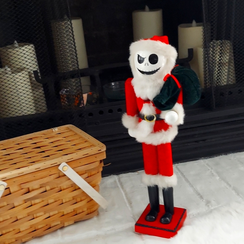 JACK SKELLINGTON NUTCRACKER ABOUT 15 INCHES TALL